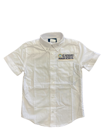 Mass Boys/Unisex Shorts Sleeve Oxford Shirt